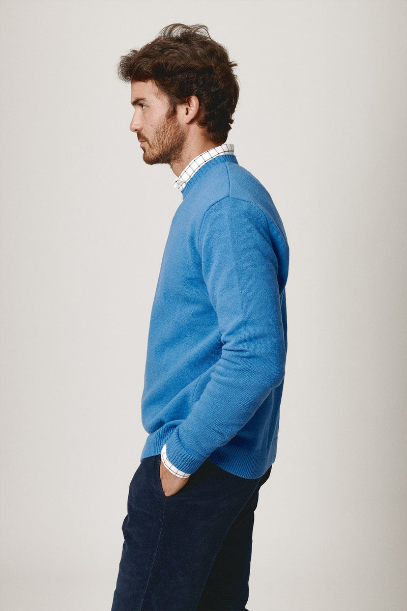 The Lambswool Scoop Azul Juzcar-zoom-