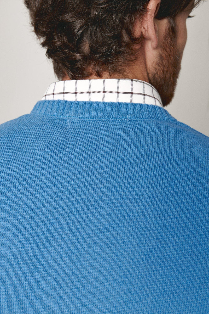 The Lambswool Scoop Azul Juzcar-zoom-