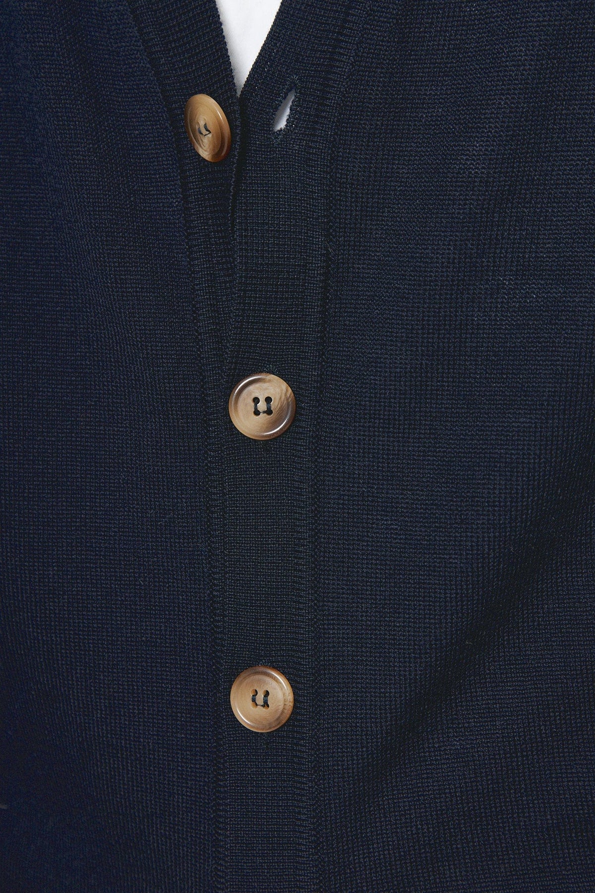 The Cardigan Merino Azul Marino-zoom-3