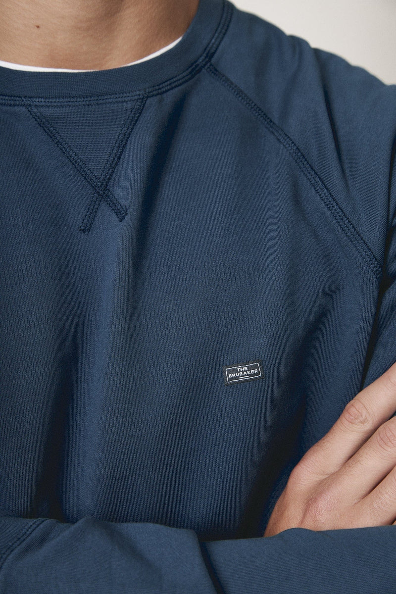 The Cotton Sudadera Azul Pedreña-zoom-