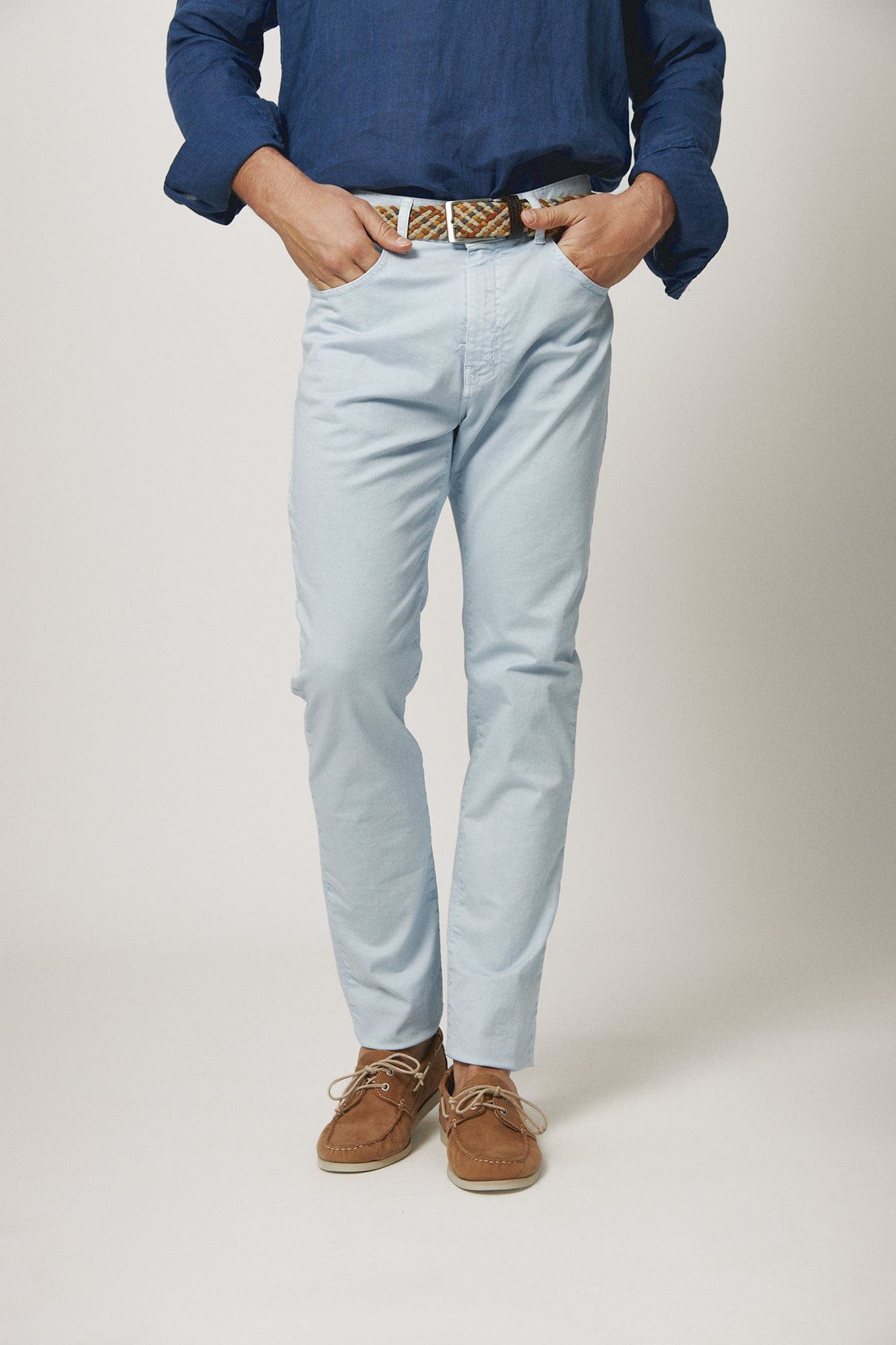 The 5 Pocket Azul Hielo-zoom-1