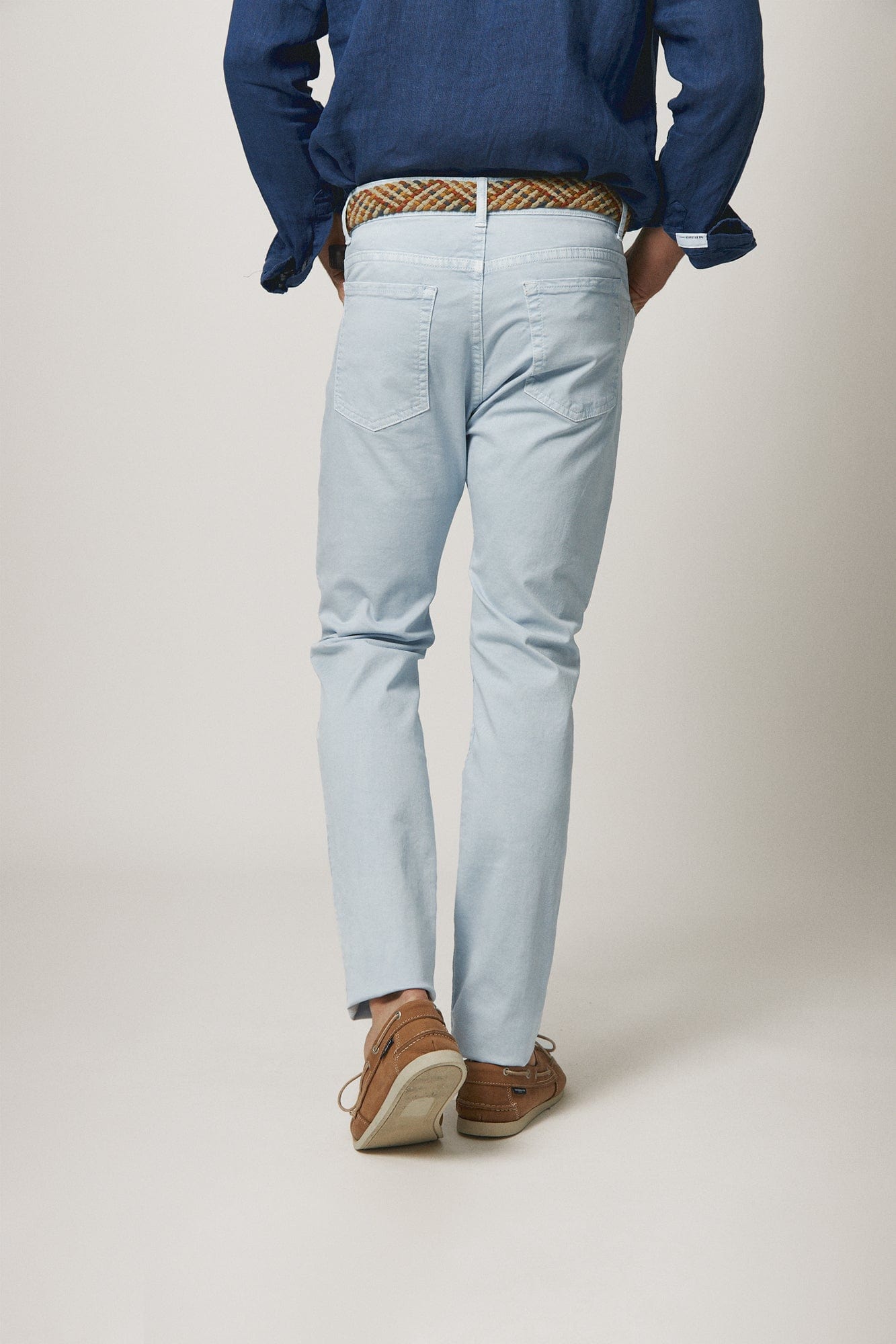 The 5 Pocket Azul Hielo-2