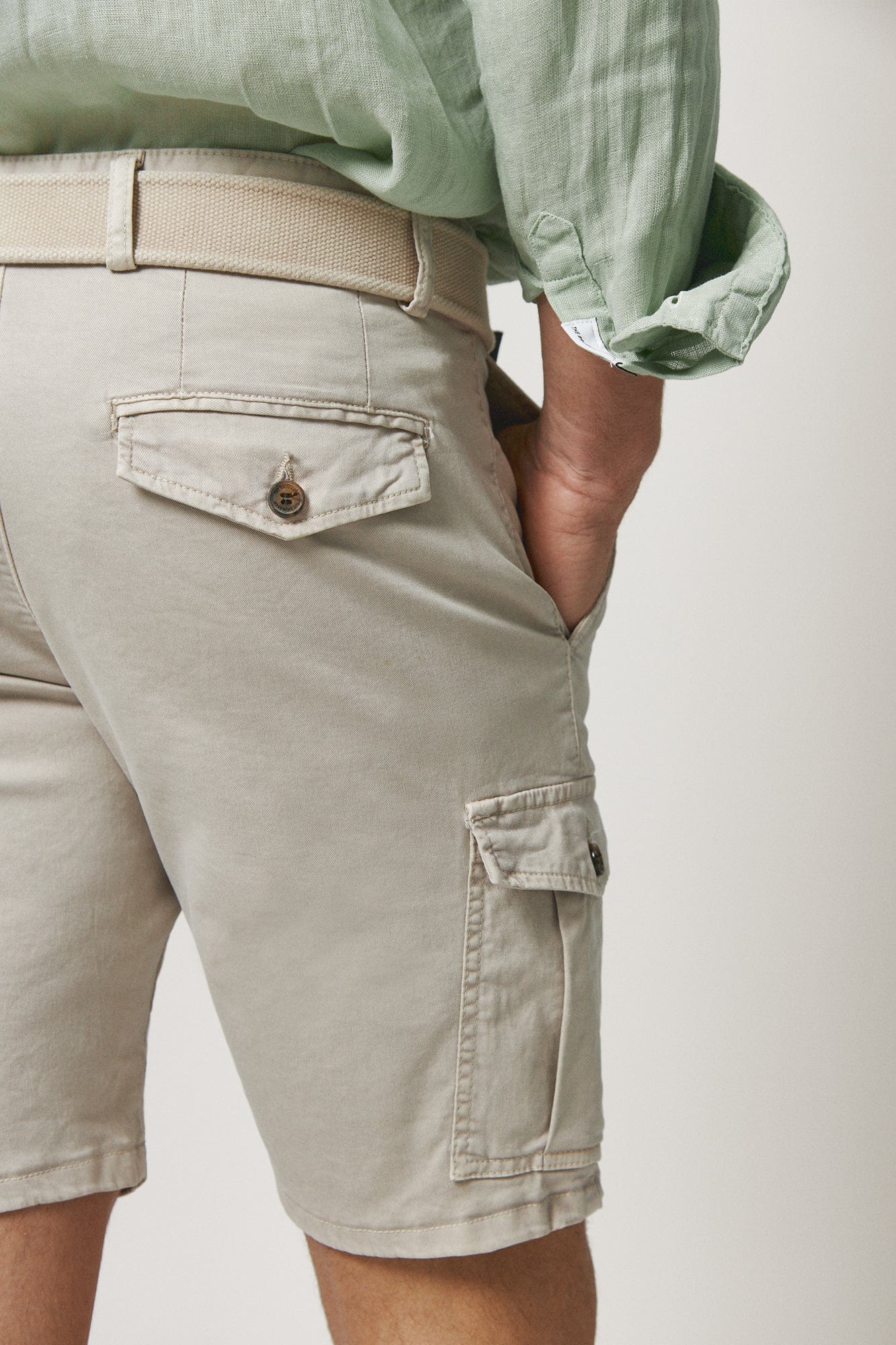 The Bermuda Cargo Beige Seimeira-zoom-3