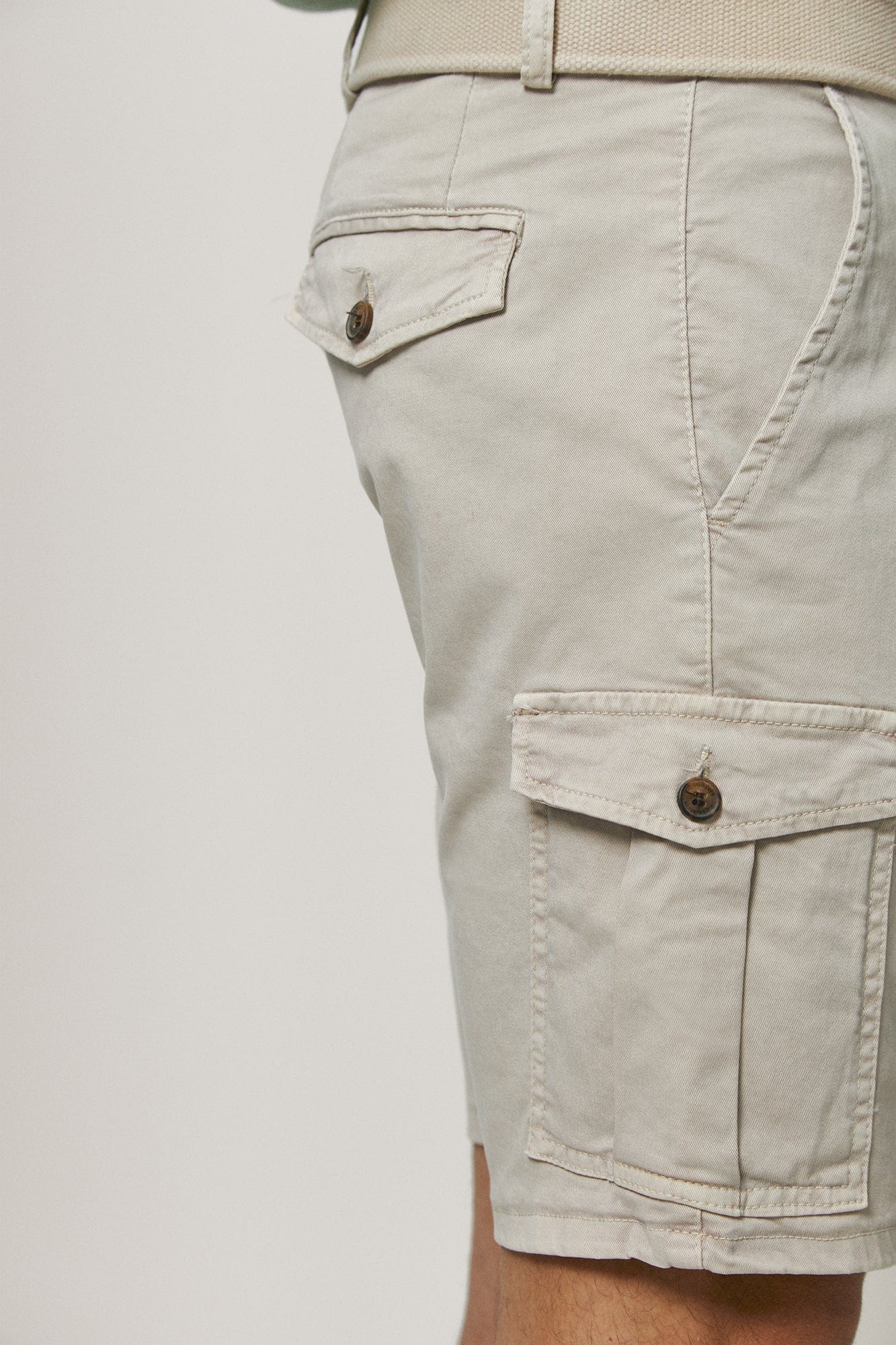 The Bermuda Cargo Beige Seimeira-4