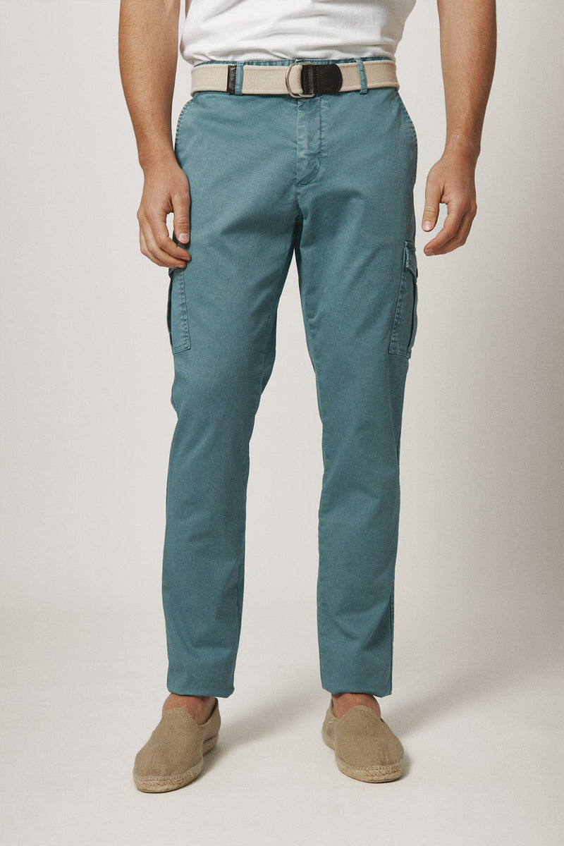 The Chino Cargo Verde Comillas-zoom-