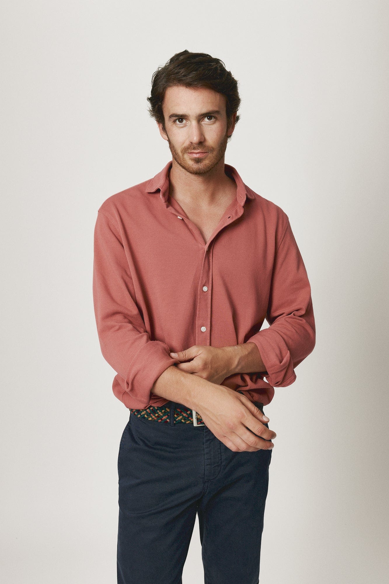 The Cotton Camisa Grana Viguera