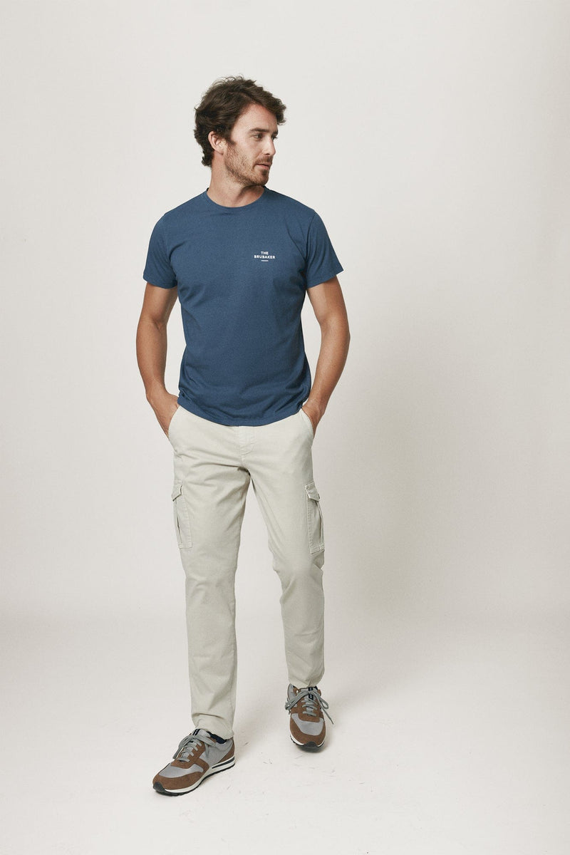 The Cotton T Shirt Azul Covas-zoom-