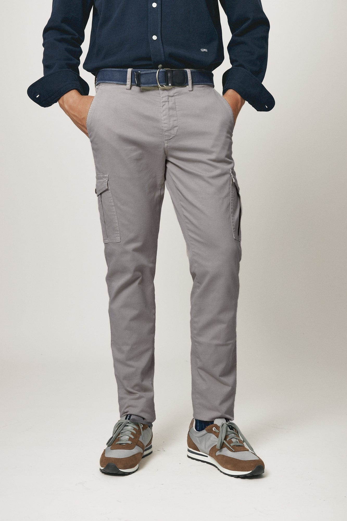 The Chino Cargo Gris Teruel-zoom-1