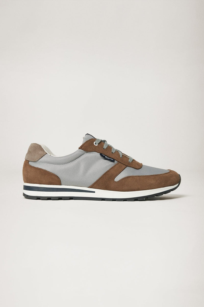 The Sneakers Pardo y Gris-zoom-