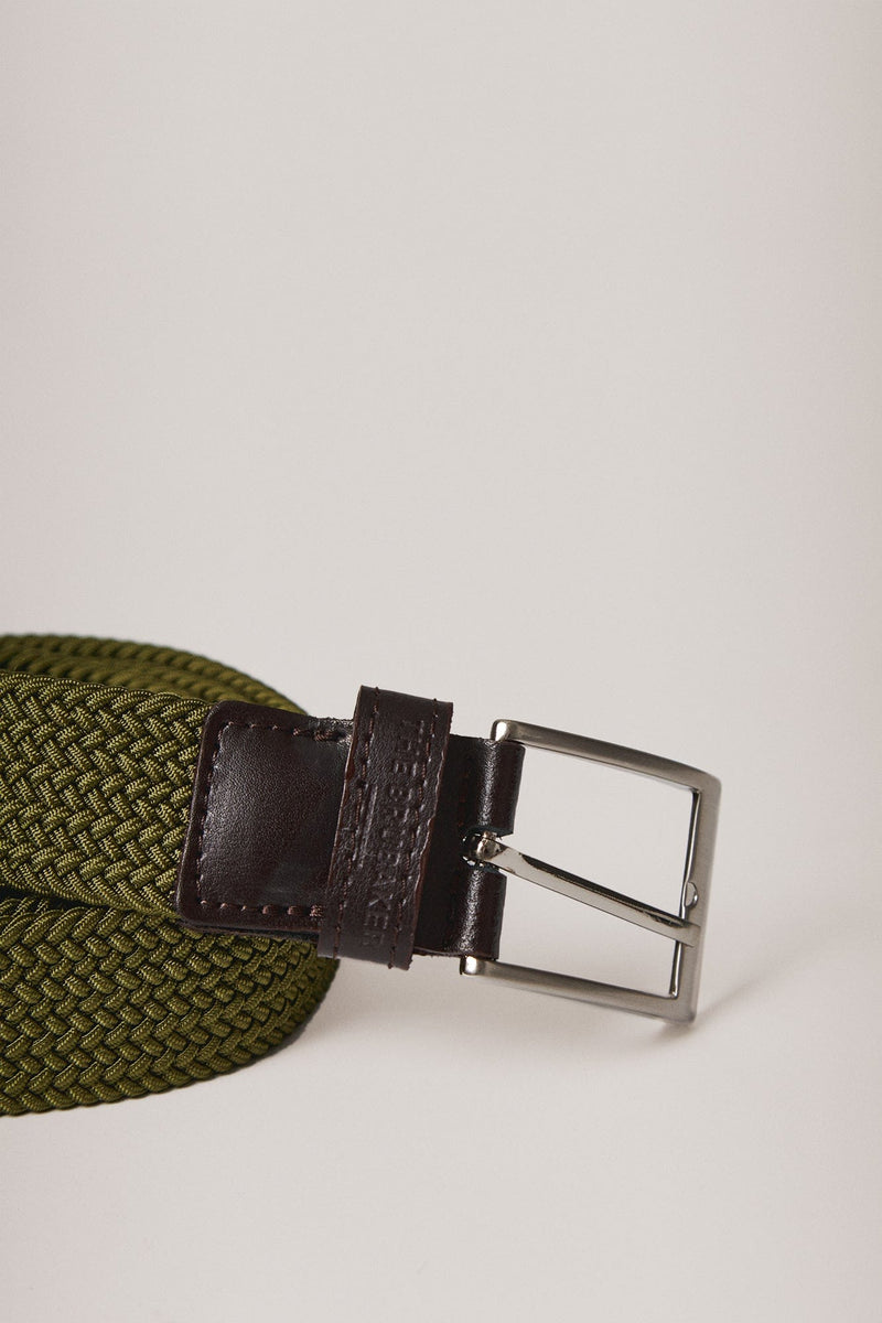The Belt Trenzado Verde-zoom-