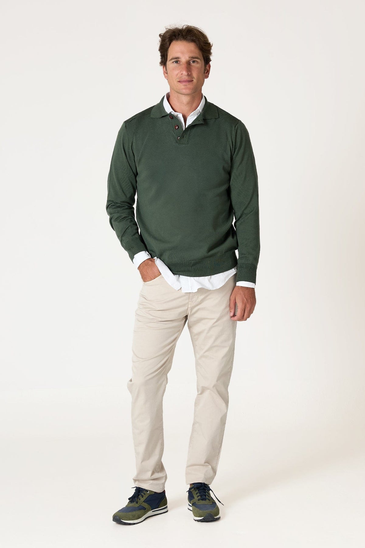 The Jersey Merino Polo Verde Santander-zoom-1