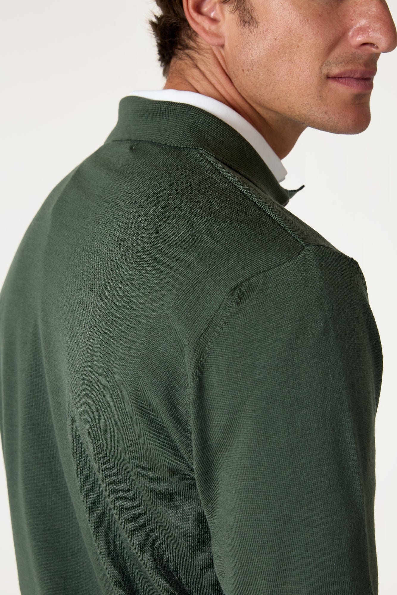 The Jersey Merino Polo Verde Santander