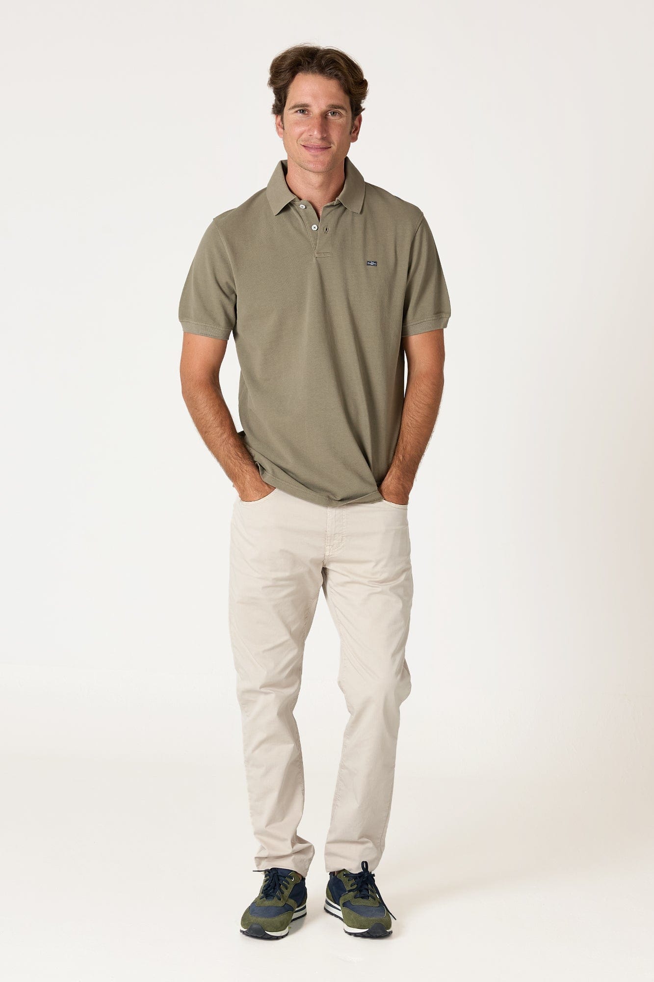 The Cotton Polo Marron Segovia-zoom-1