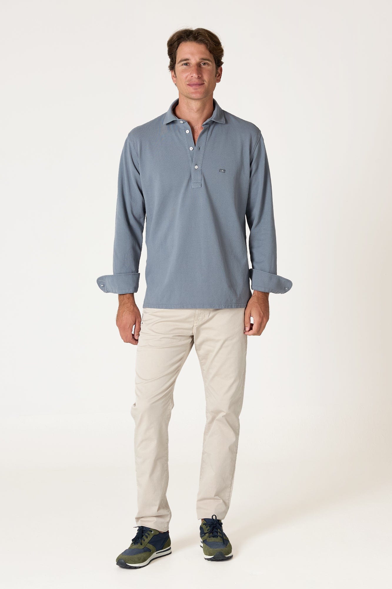 The Cotton Polera Azul Soller-zoom-1