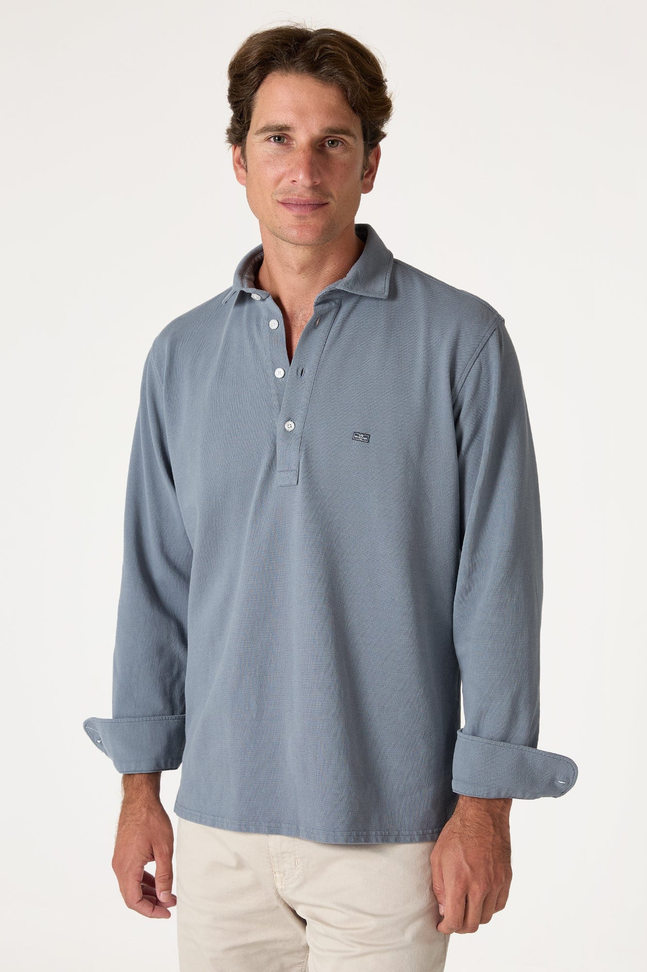 The Cotton Polera Azul Soller-4