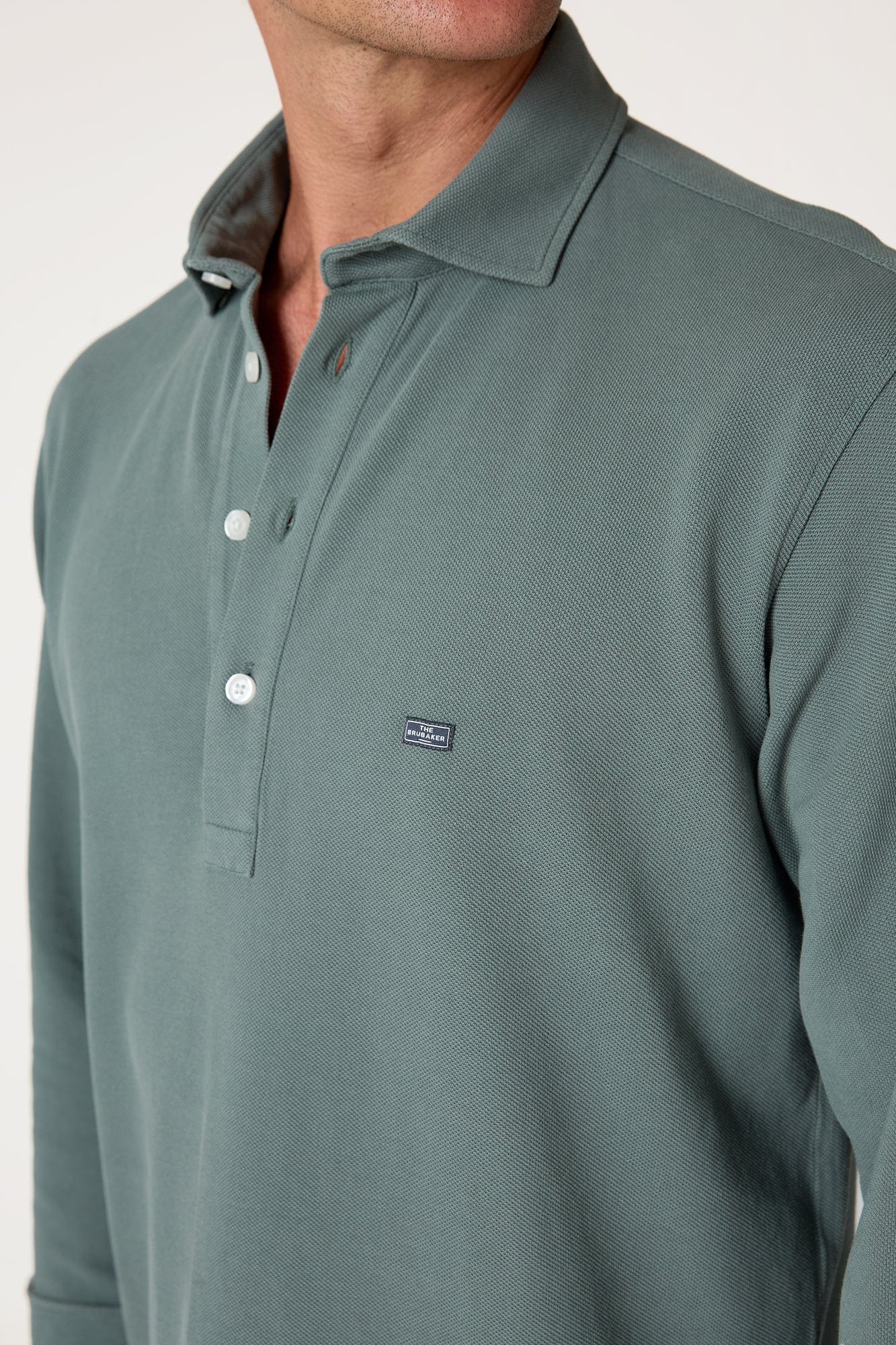 The Cotton Polera Verde Valledemossa-zoom-3