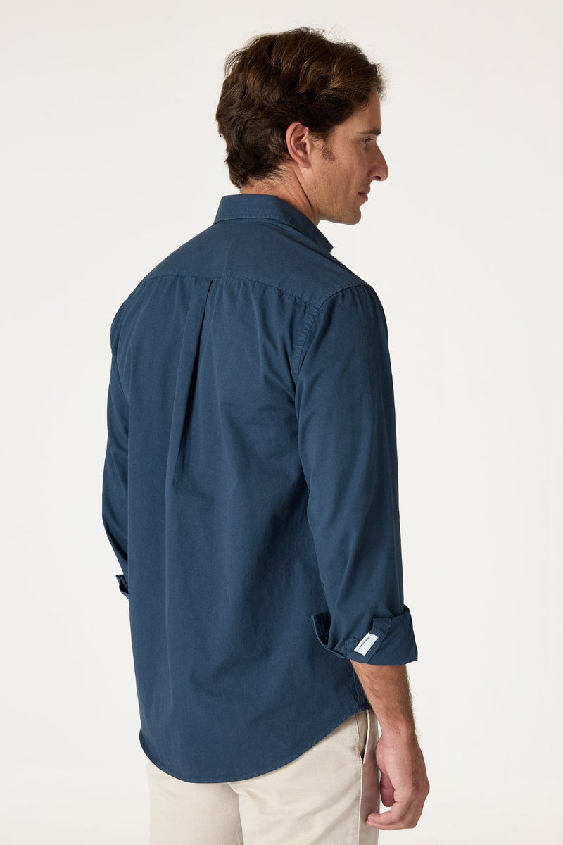 The Sarga Doble Bolsillo Azul Marino-zoom-