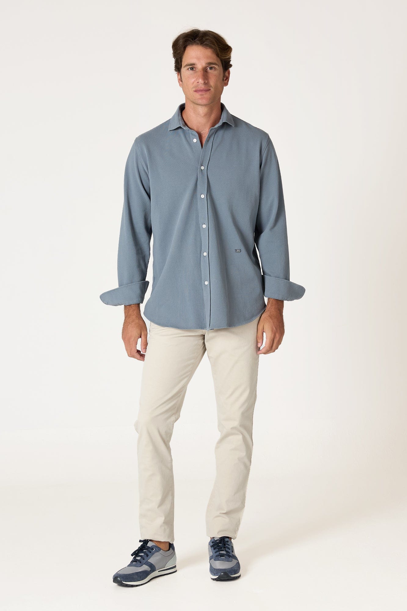 The Cotton Camisa Azul Soller-zoom-1