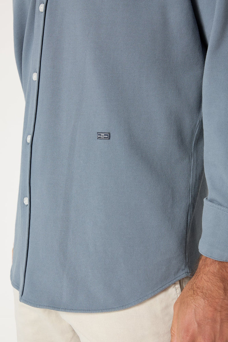The Cotton Camisa Azul Soller-zoom-