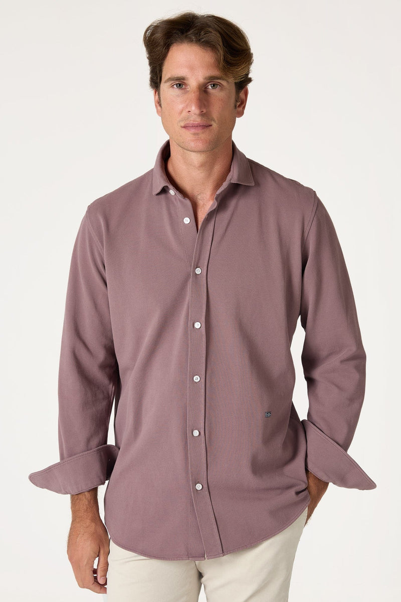 The Cotton Camisa Morado Ribera-zoom-