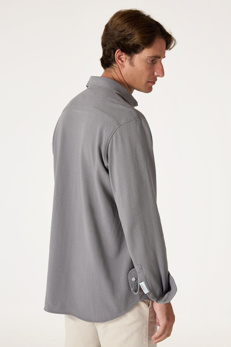 The Cotton Camisa Gris Cuenca-zoom-