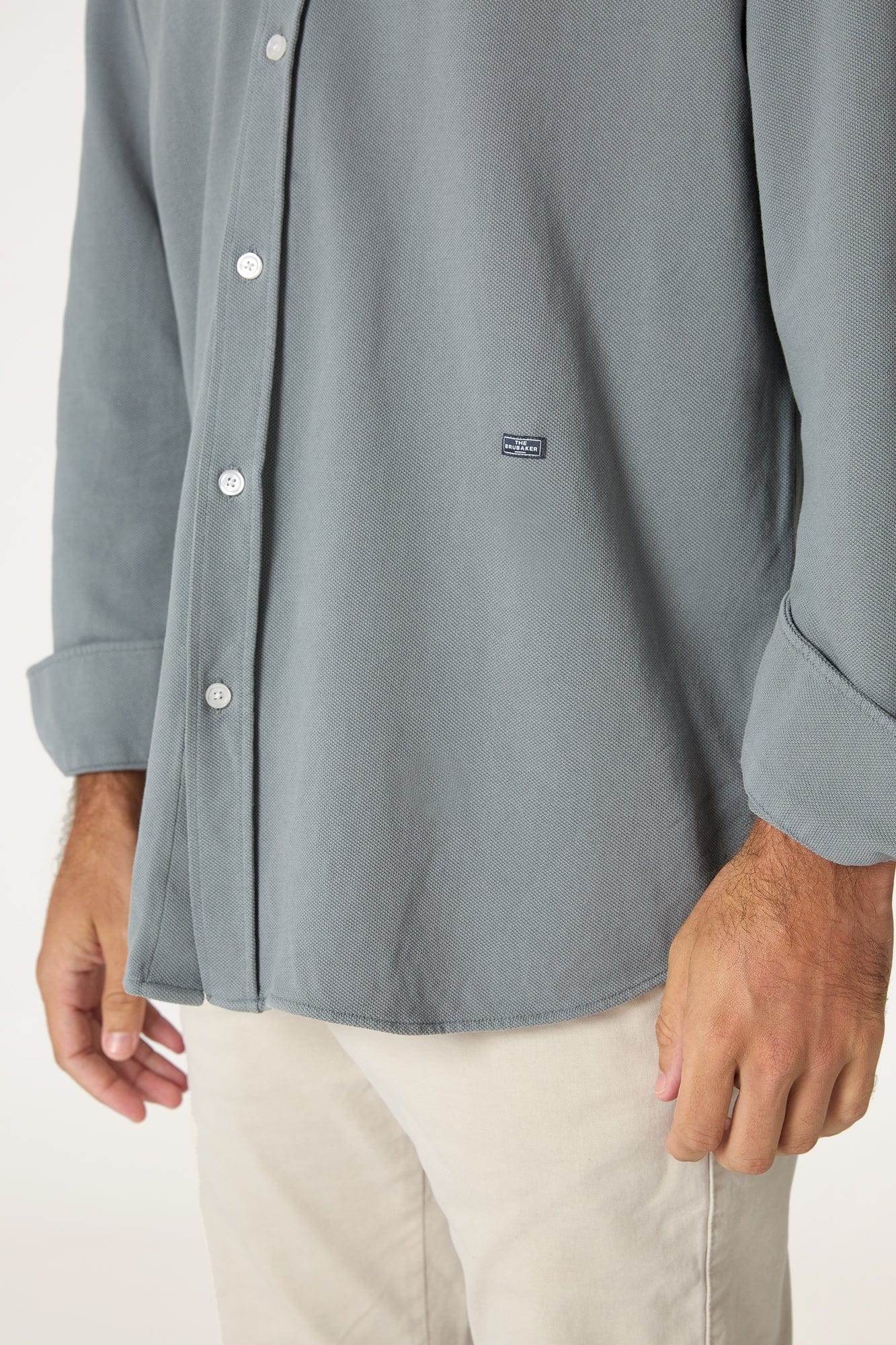 The Cotton Camisa Azul Pamplona-zoom-4