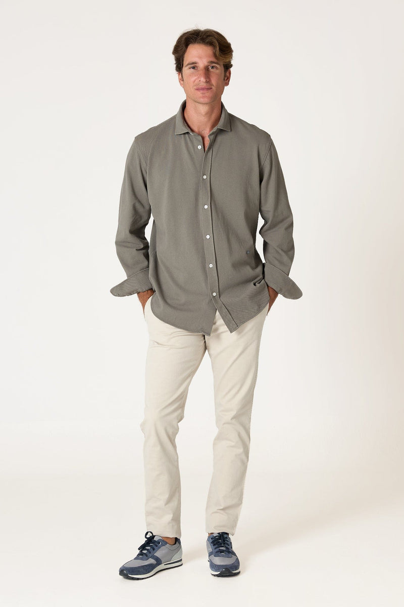 The Cotton Camisa Marron Segovia-zoom-