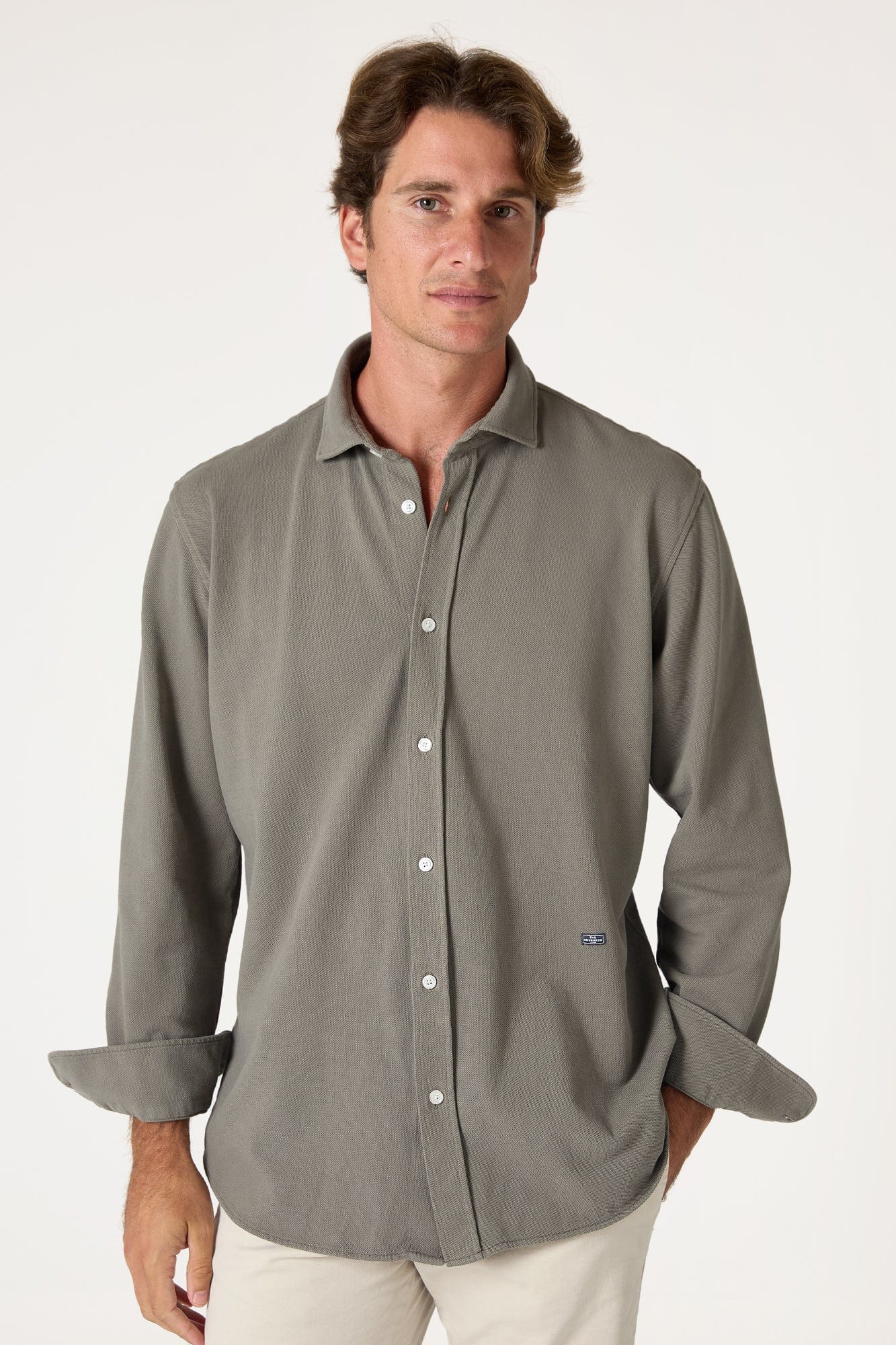 The Cotton Camisa Marron Segovia-zoom-3