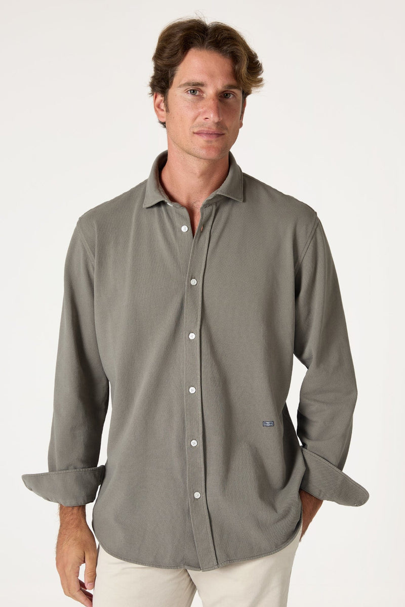 The Cotton Camisa Marron Segovia-zoom-