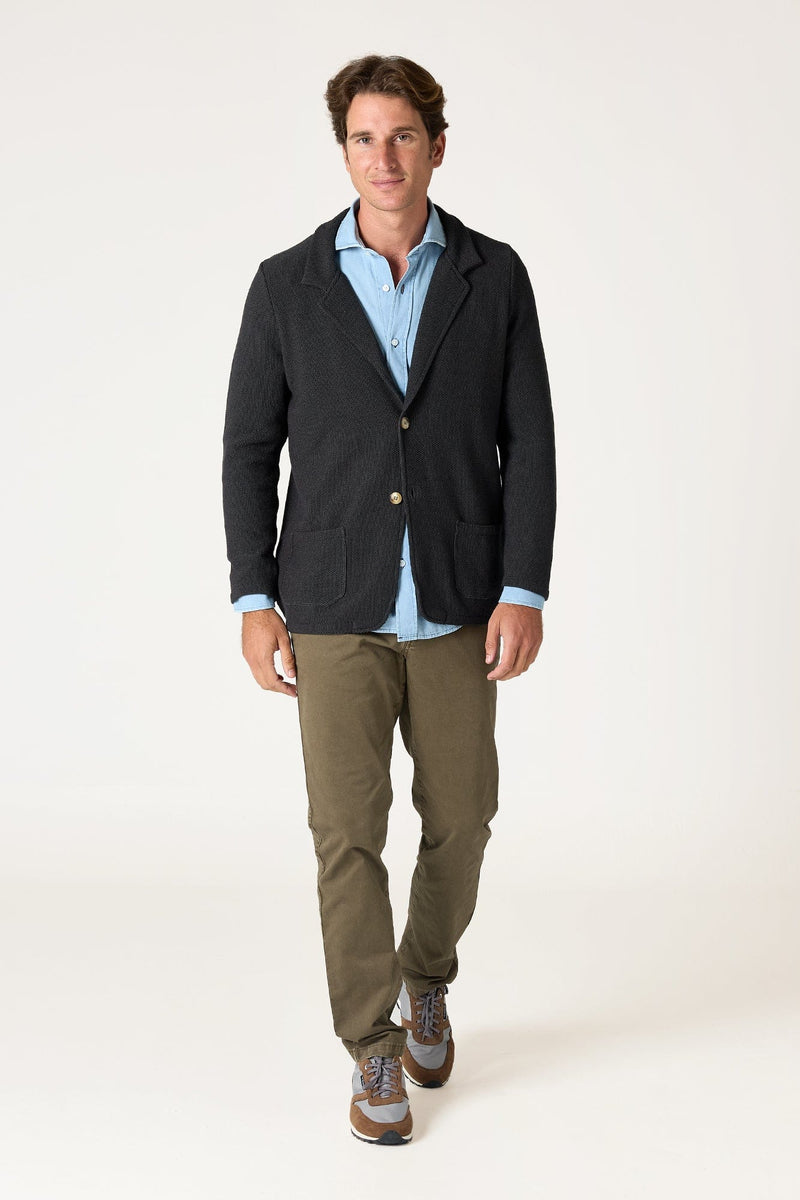 The Soft Blazer Gris Santander-zoom-