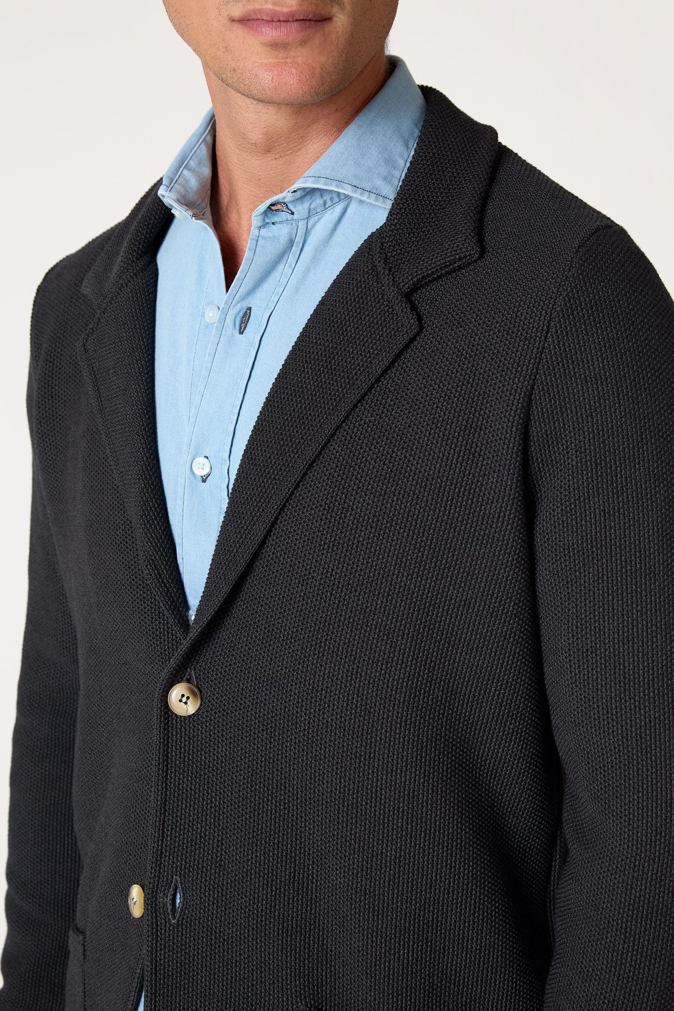 The Soft Blazer Gris Santander-3