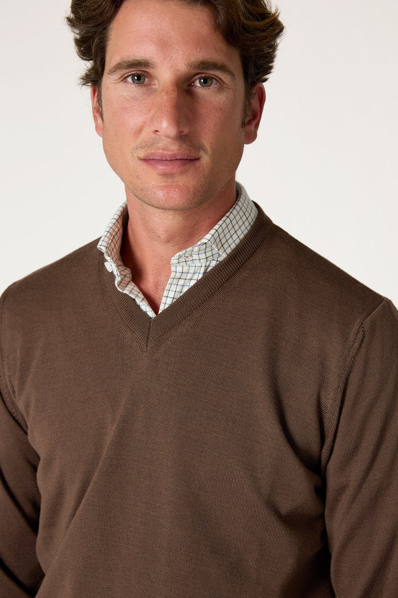 The Jersey Merino Pico Marron Cofete-zoom-