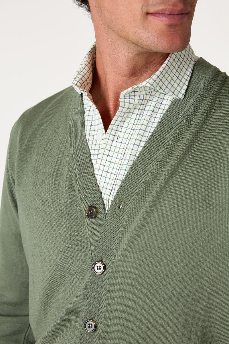 The Cardigan Merino Verde Salinas-zoom-