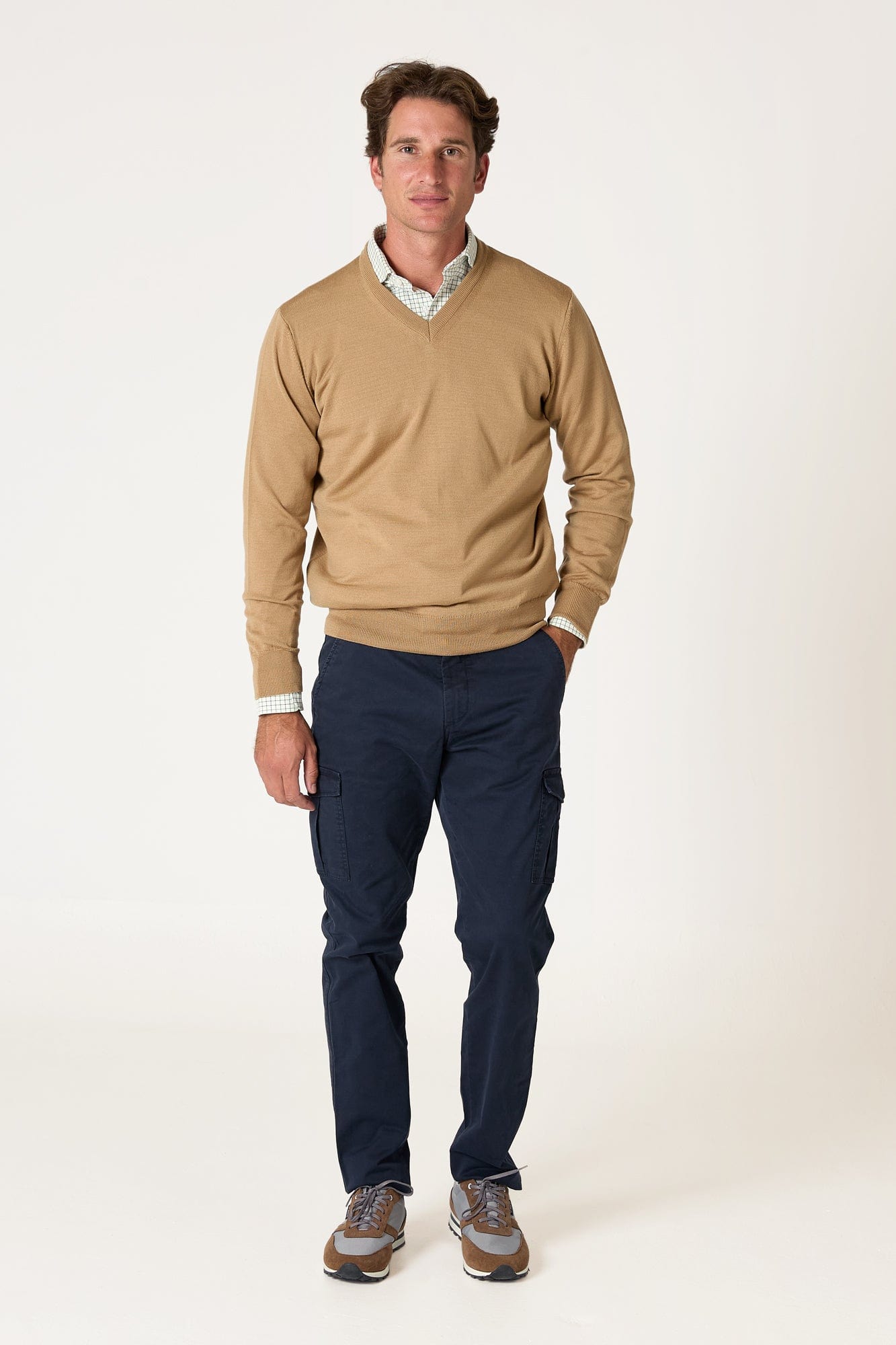 The Jersey Merino Pico Beige Campos