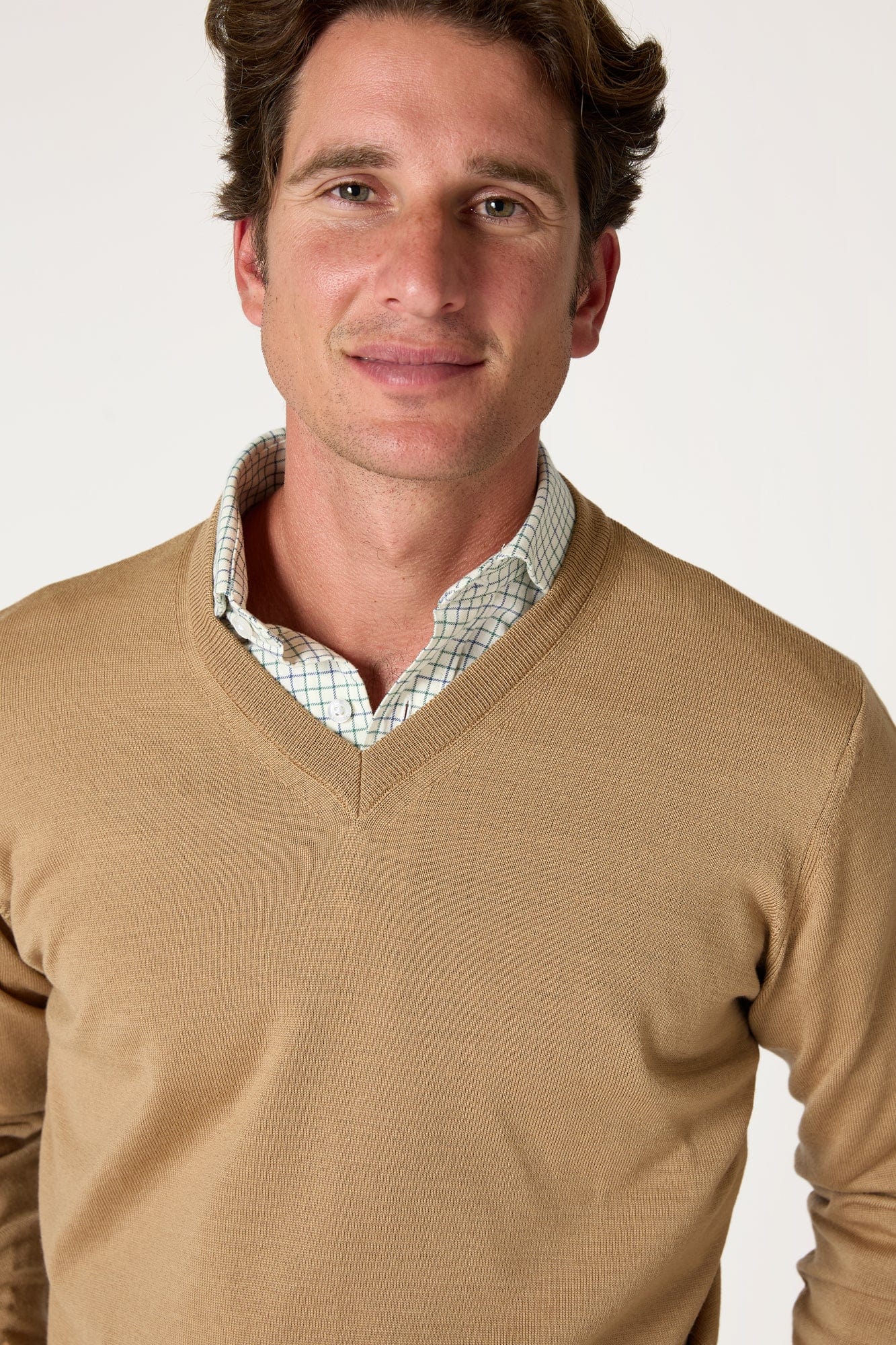 The Jersey Merino Pico Beige Campos-zoom-3