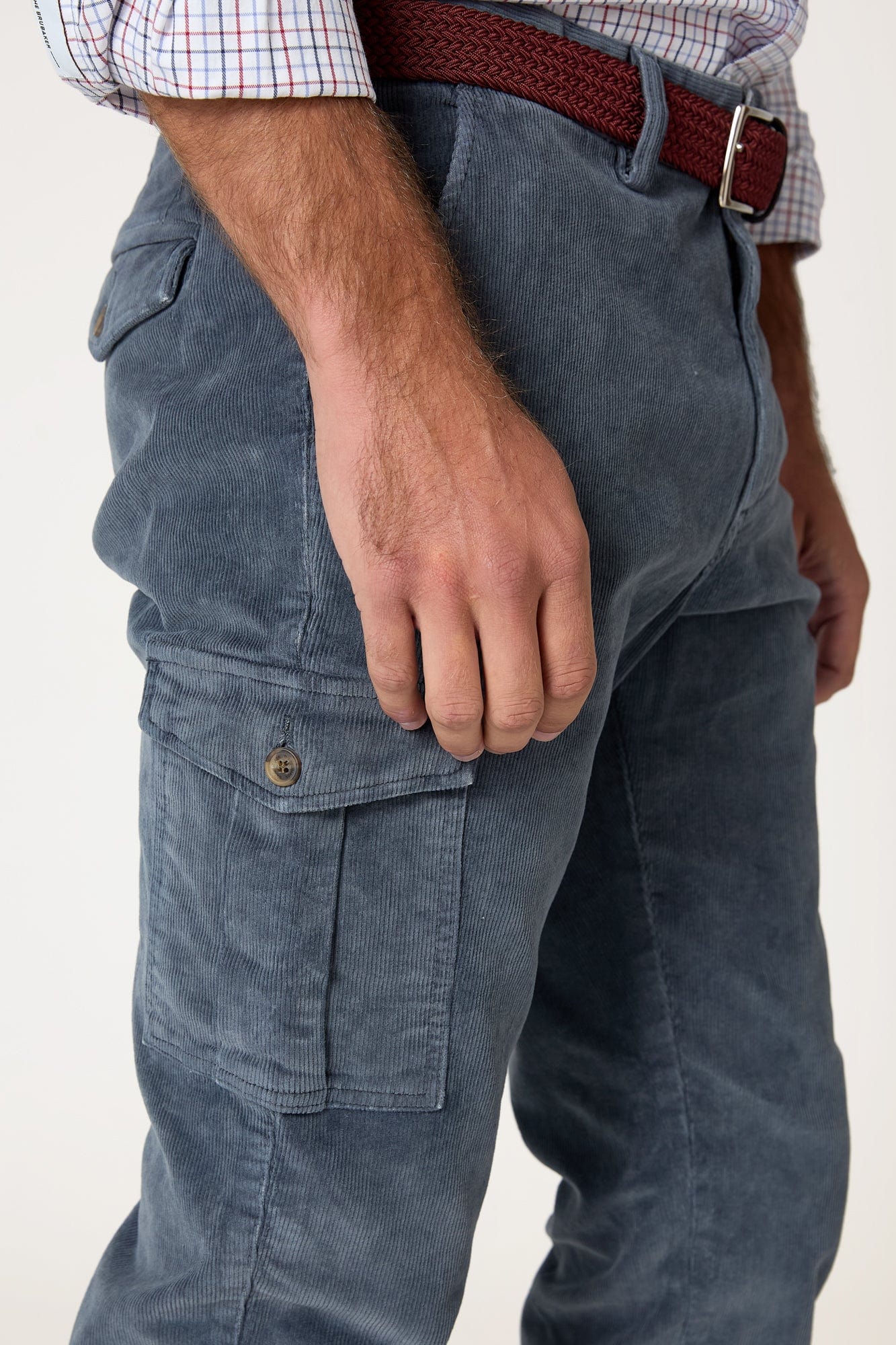 The Chino Micropana Cargo Gris Huelva-zoom-4