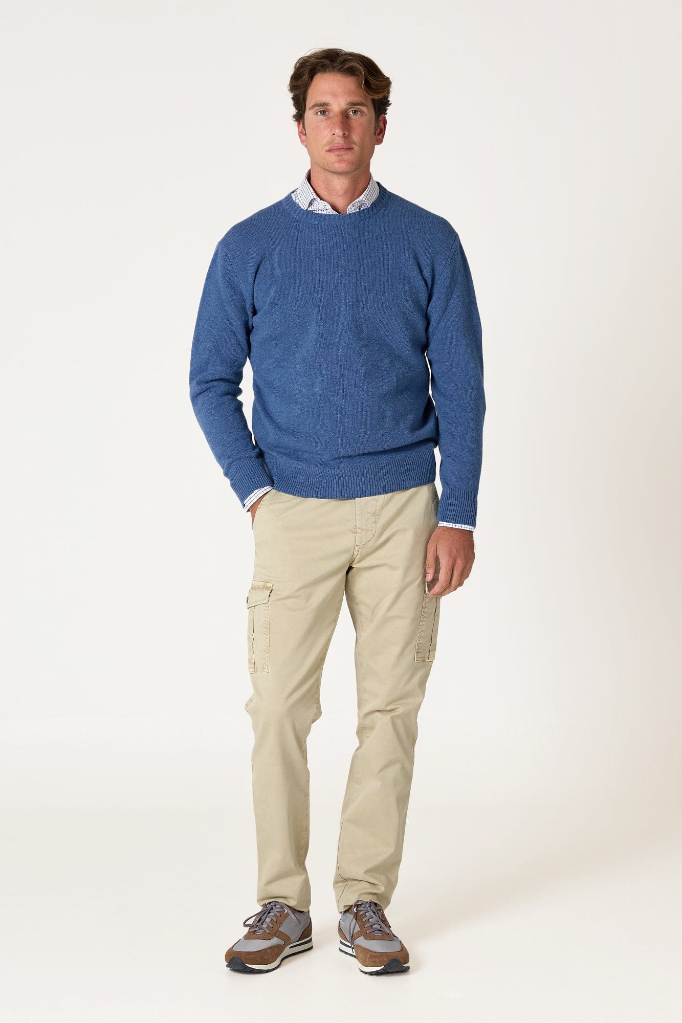 The Lambswool Scoop Azul Bilbao-zoom-1