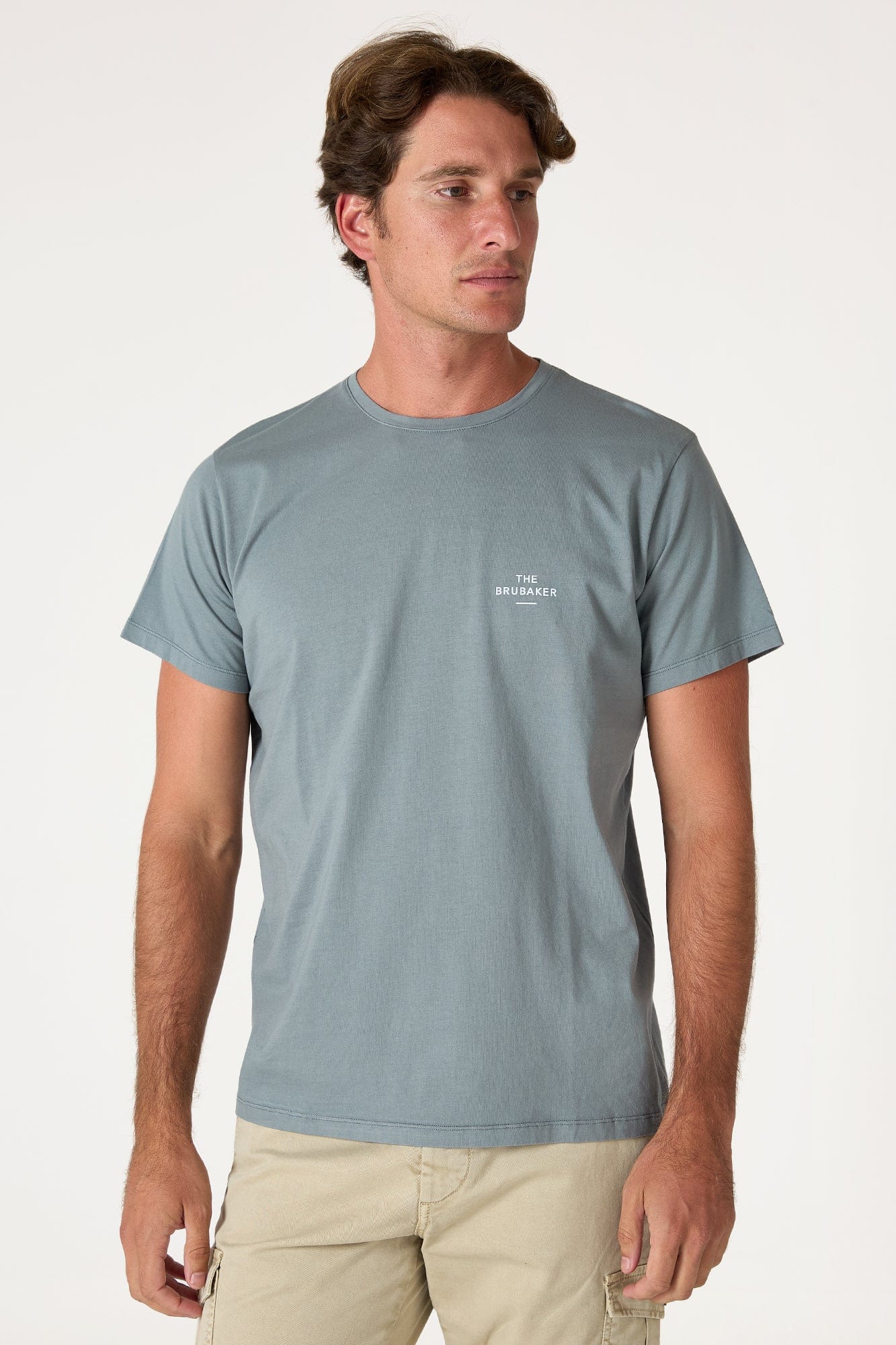 The Cotton T Shirt Azul Pamplona-4