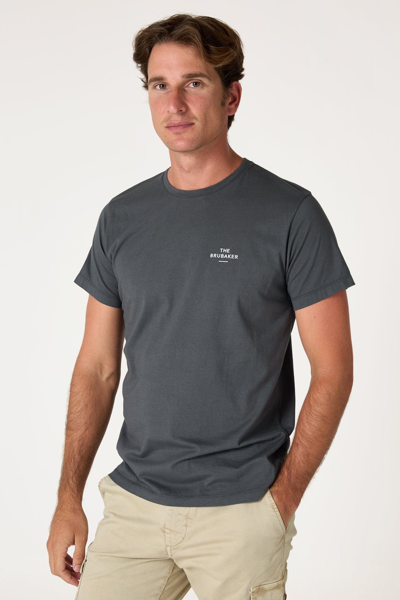 The Cotton T Shirt Gris Palencia-4