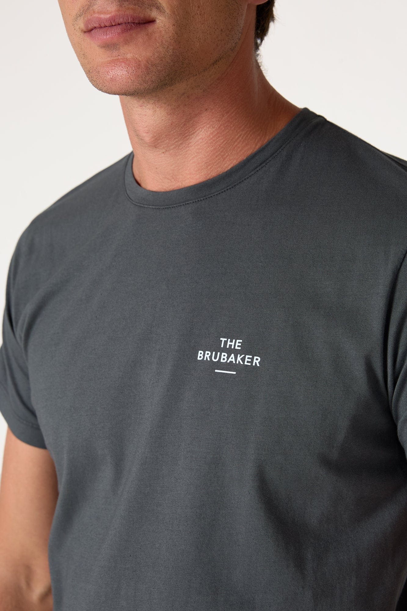 The Cotton T Shirt Gris Palencia-zoom-2