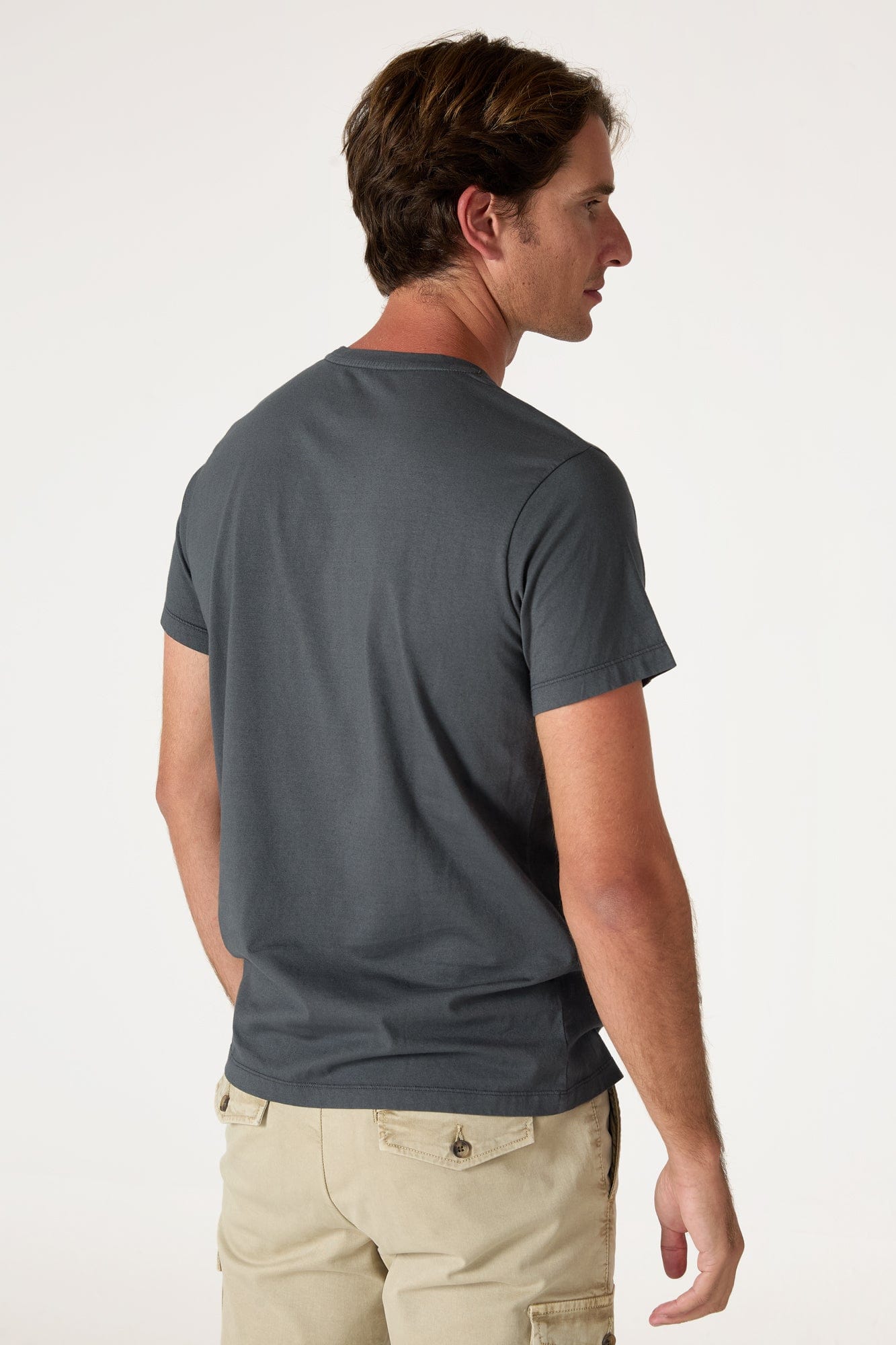 The Cotton T Shirt Gris Palencia-3