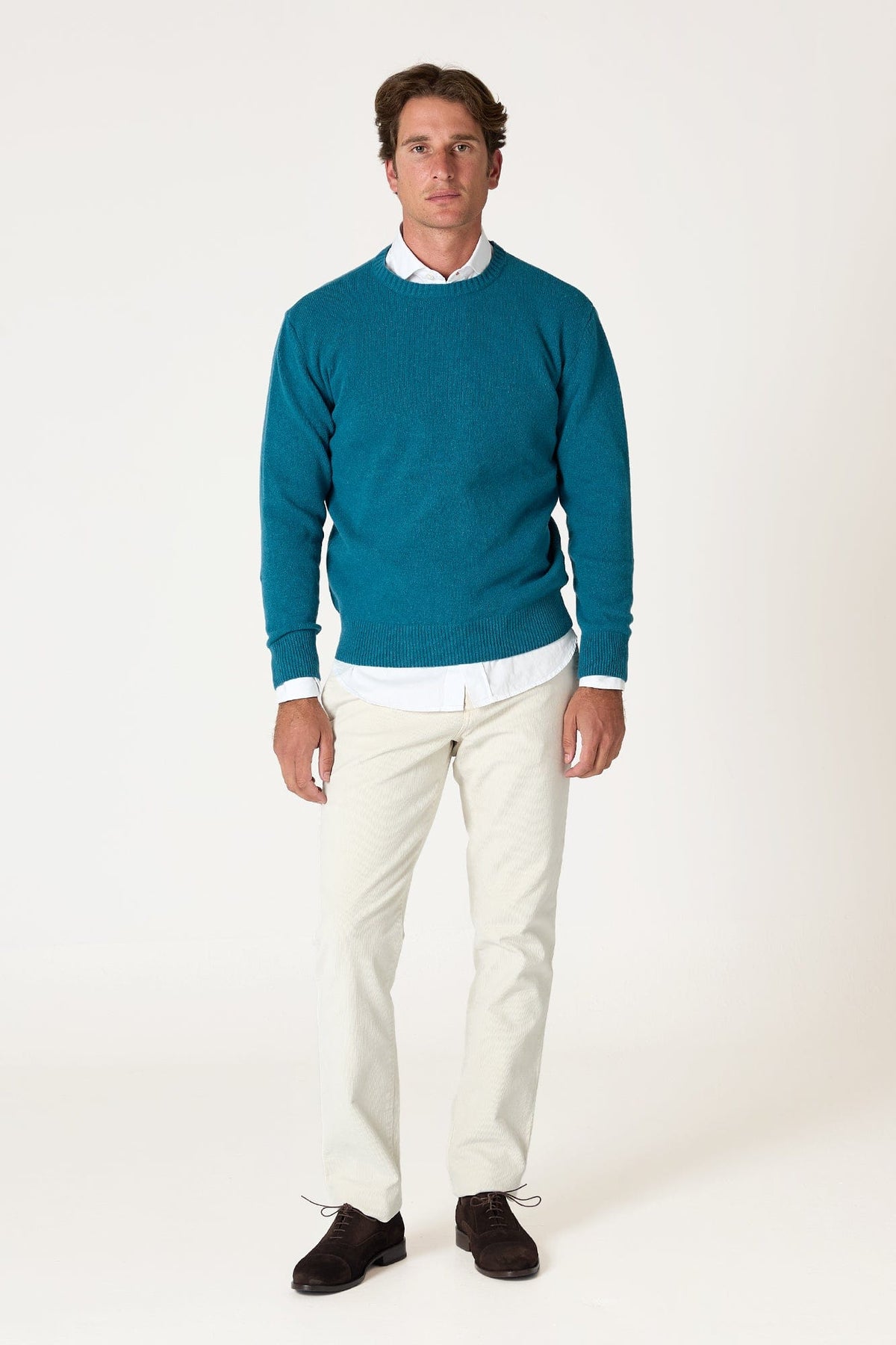 The Lambswool Scoop Verde Santoña