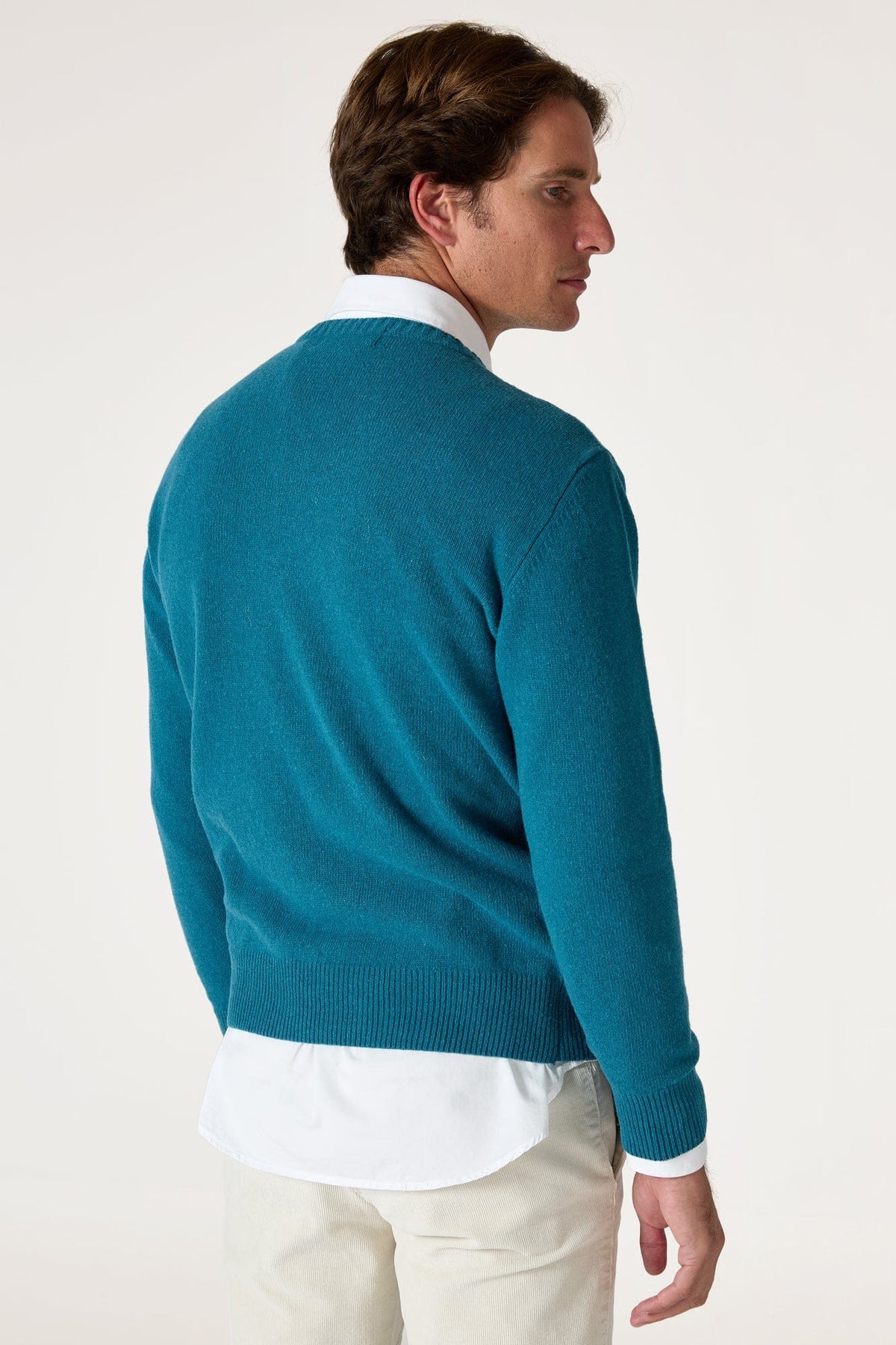 The Lambswool Scoop Verde Santoña-zoom-4