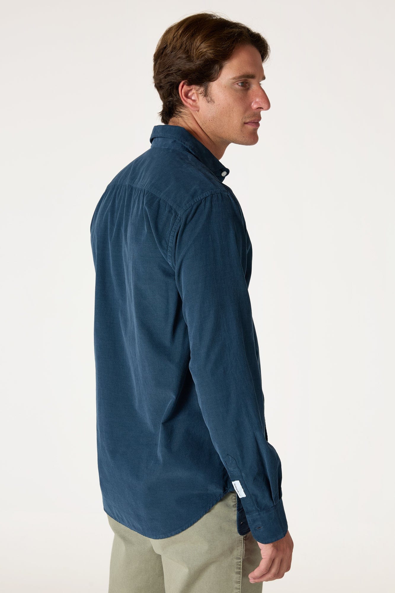 The Micropana Camisa Azul Marino-2