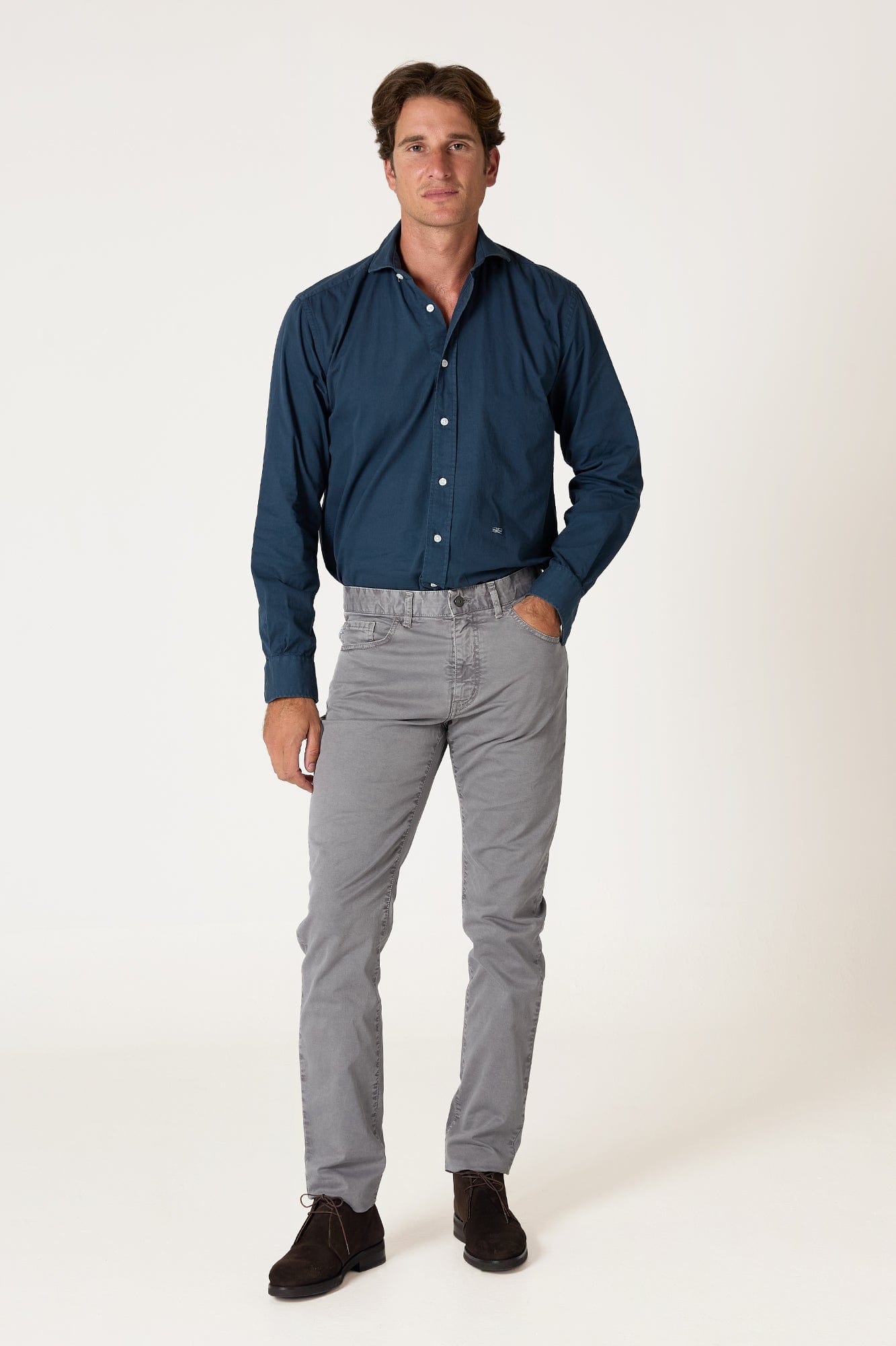 The 5 Pocket Gris Santurce-zoom-1
