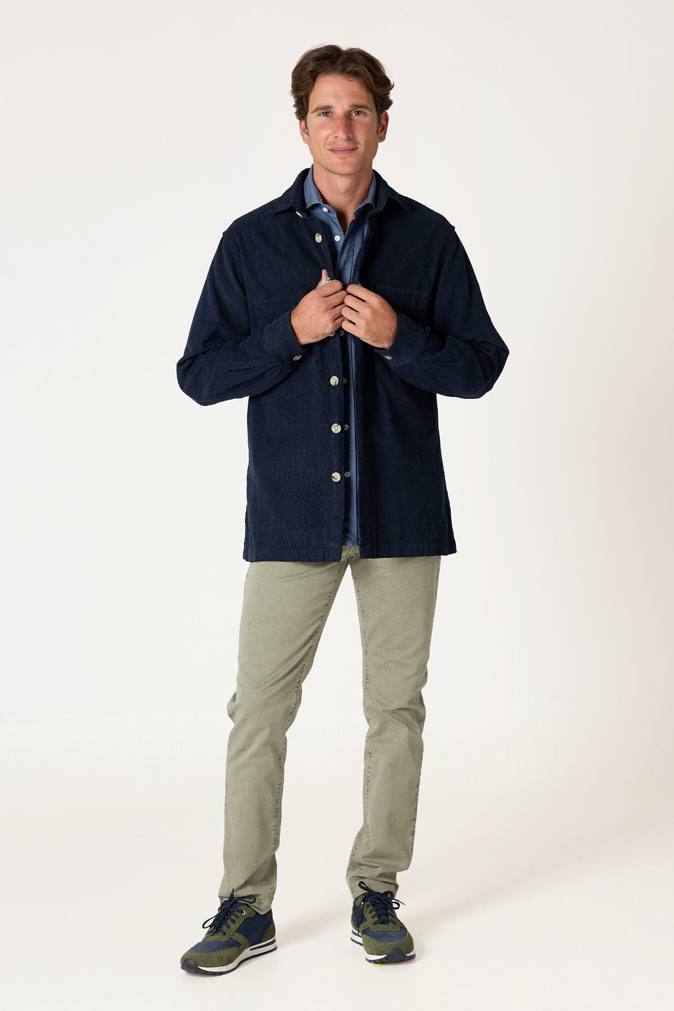 The Sobrecamisa Azul Marino