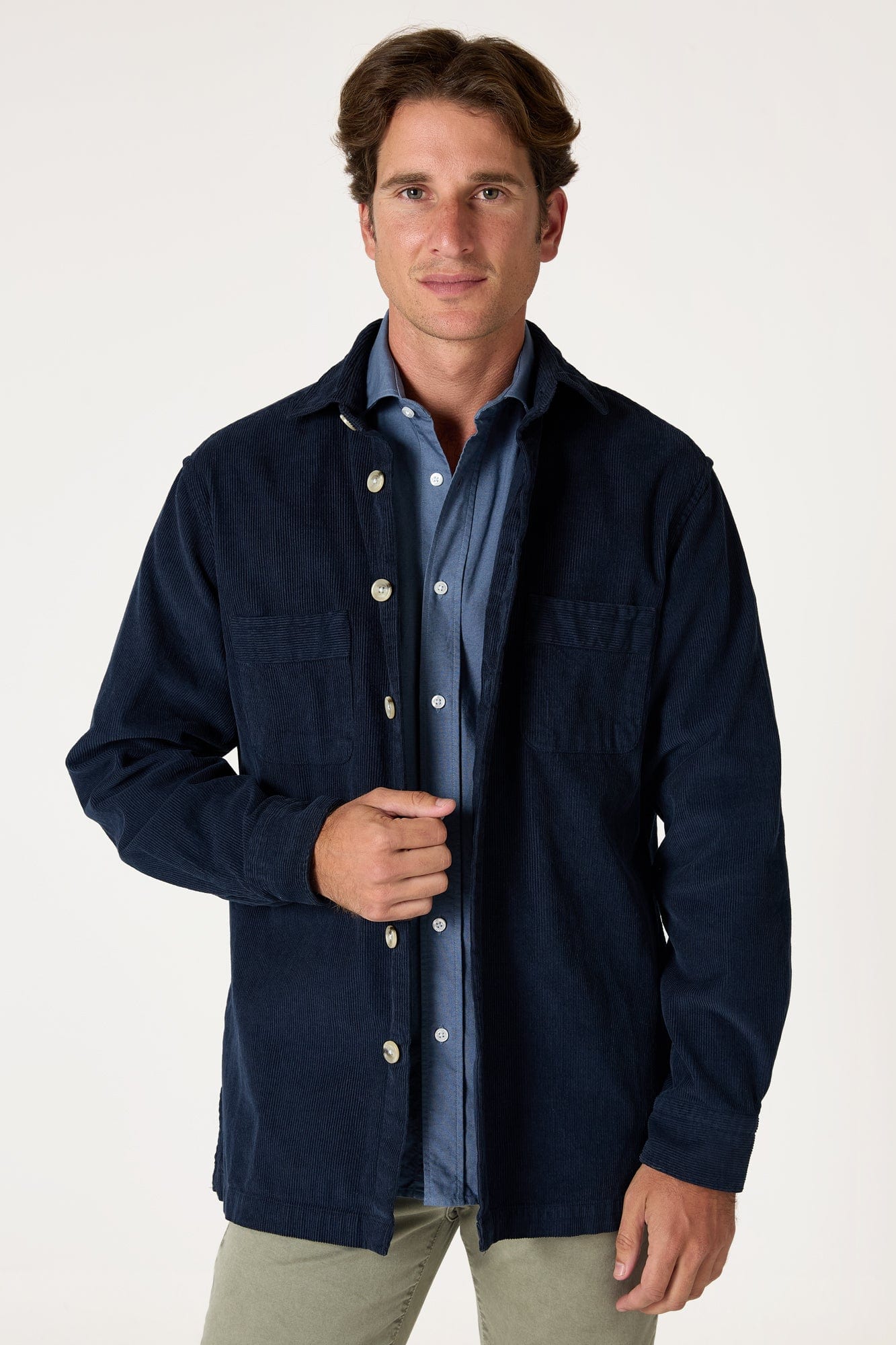 The Sobrecamisa Azul Marino-2