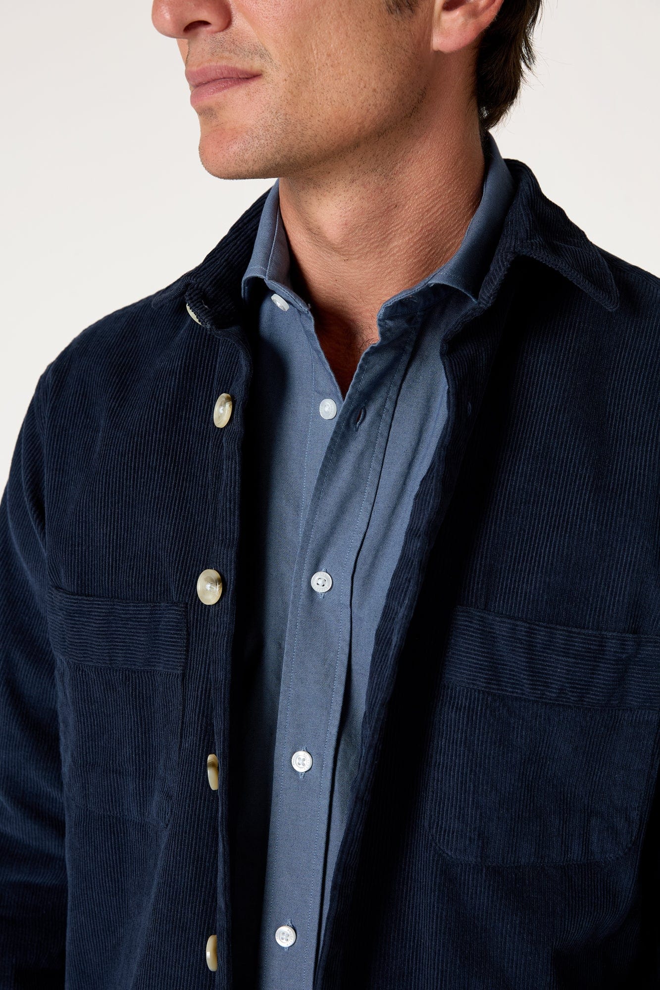 The Sobrecamisa Azul Marino-zoom-3