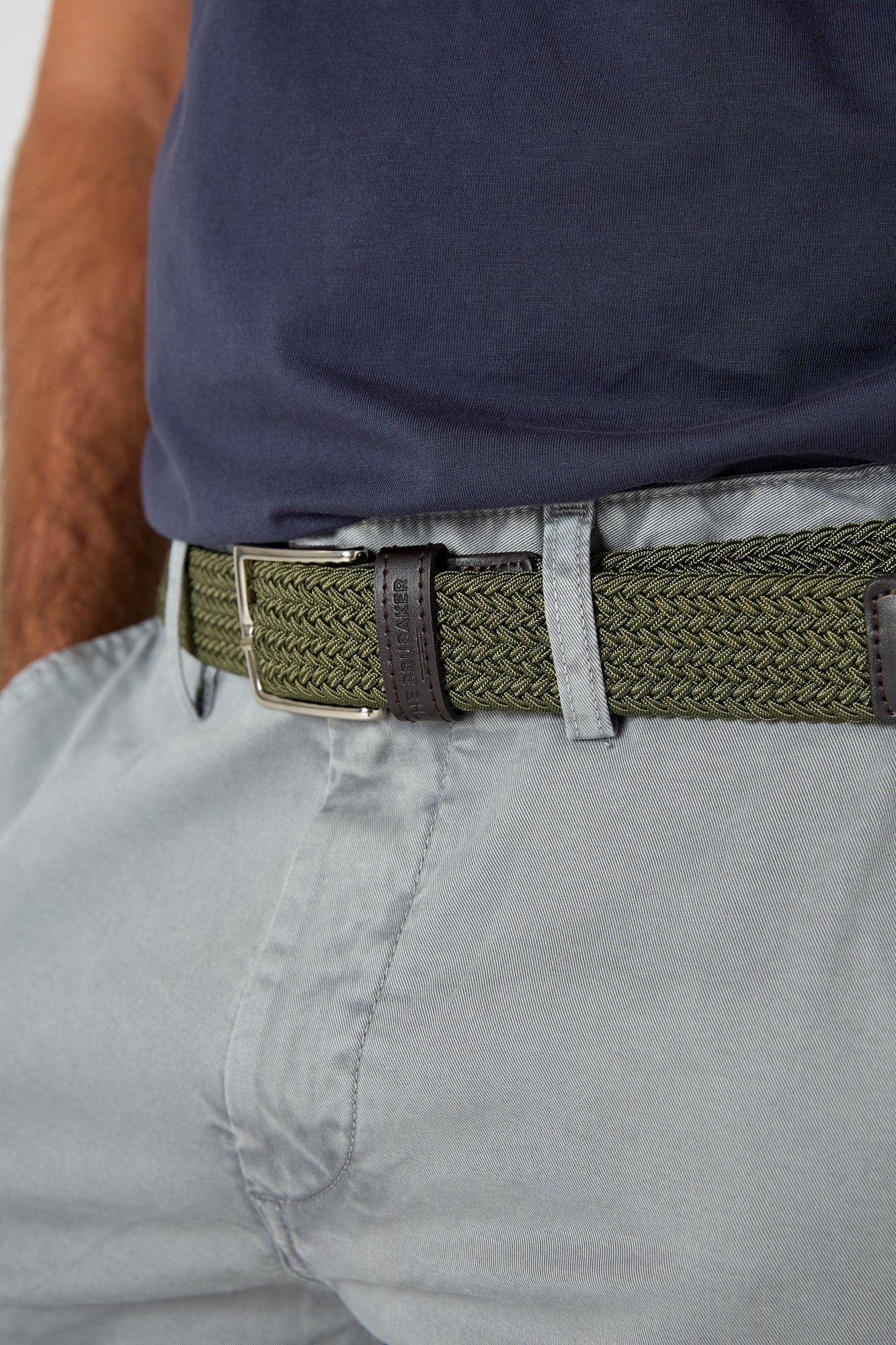 The Belt Trenzado Khaki