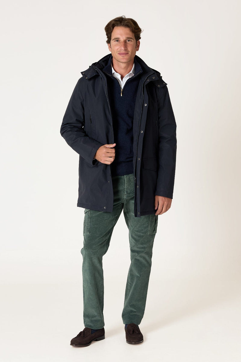 The Parka Ligera Azul Marino Vigo-zoom-